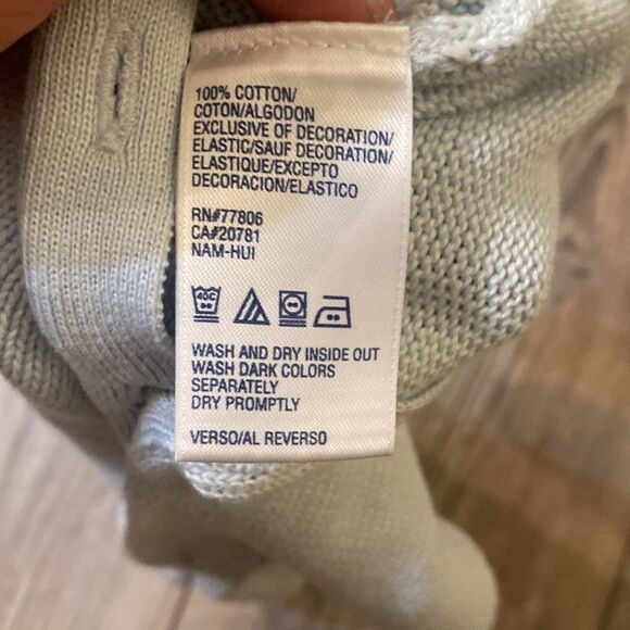 Tommy Hilfiger New Without Tags Knitted Light Blue One Piece Romper Size 6-9 Mos - Picture 10 of 10